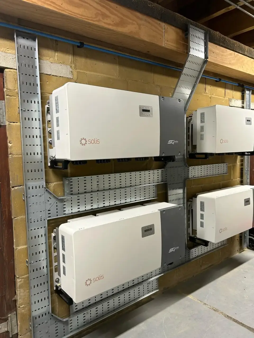 Solis SG Series commercial solar inverters — bespoke installation